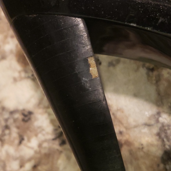 Michael Kors Carla leather platform sandle with buckle - Picture 6 of 8